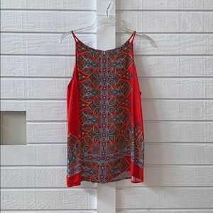 Multi colored tank top